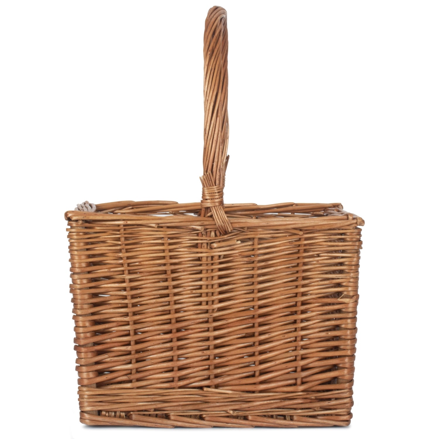 Double Steamed Bottle Drinks Wicker Basket | 2 | Brown