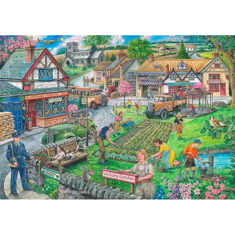 Wartime Green, 1000 Piece Jigsaw Puzzle