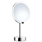 Chrome Shaving Make Up Led Mirror Usb Charging 7x Magnify | Polished Chrome