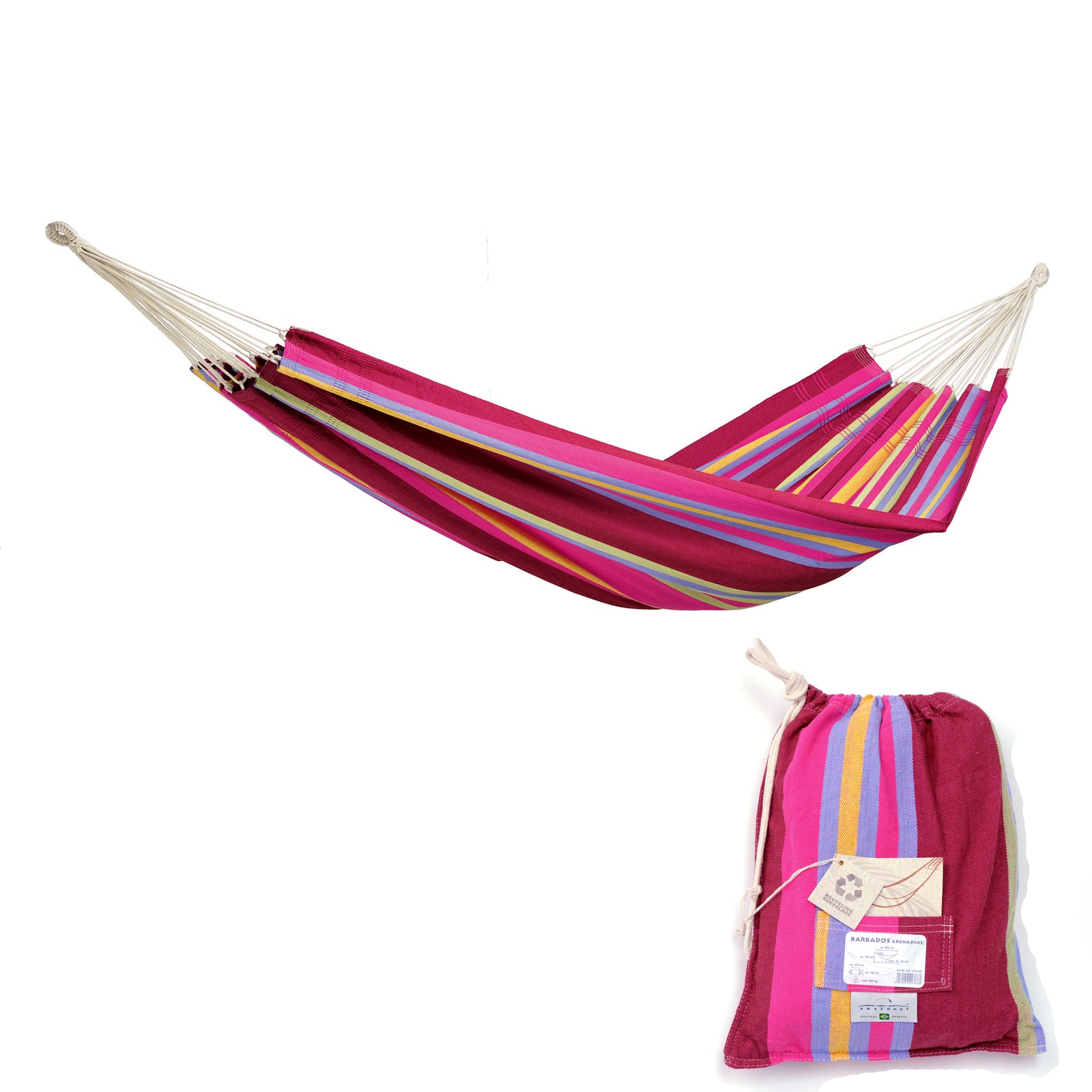 Barbados Hammock Metal Set Grenadine