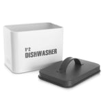 Metal Dishwasher Powder Box