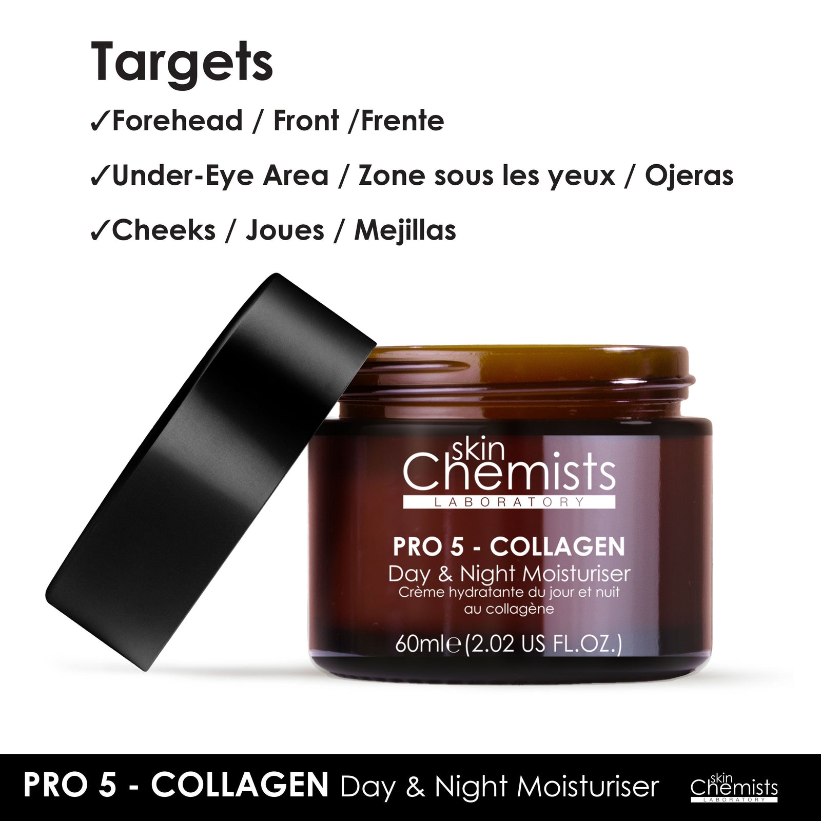 Pro-5 Collagen Day & Night Moisturiser 60ml