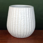 White Ceramic Plant Pot