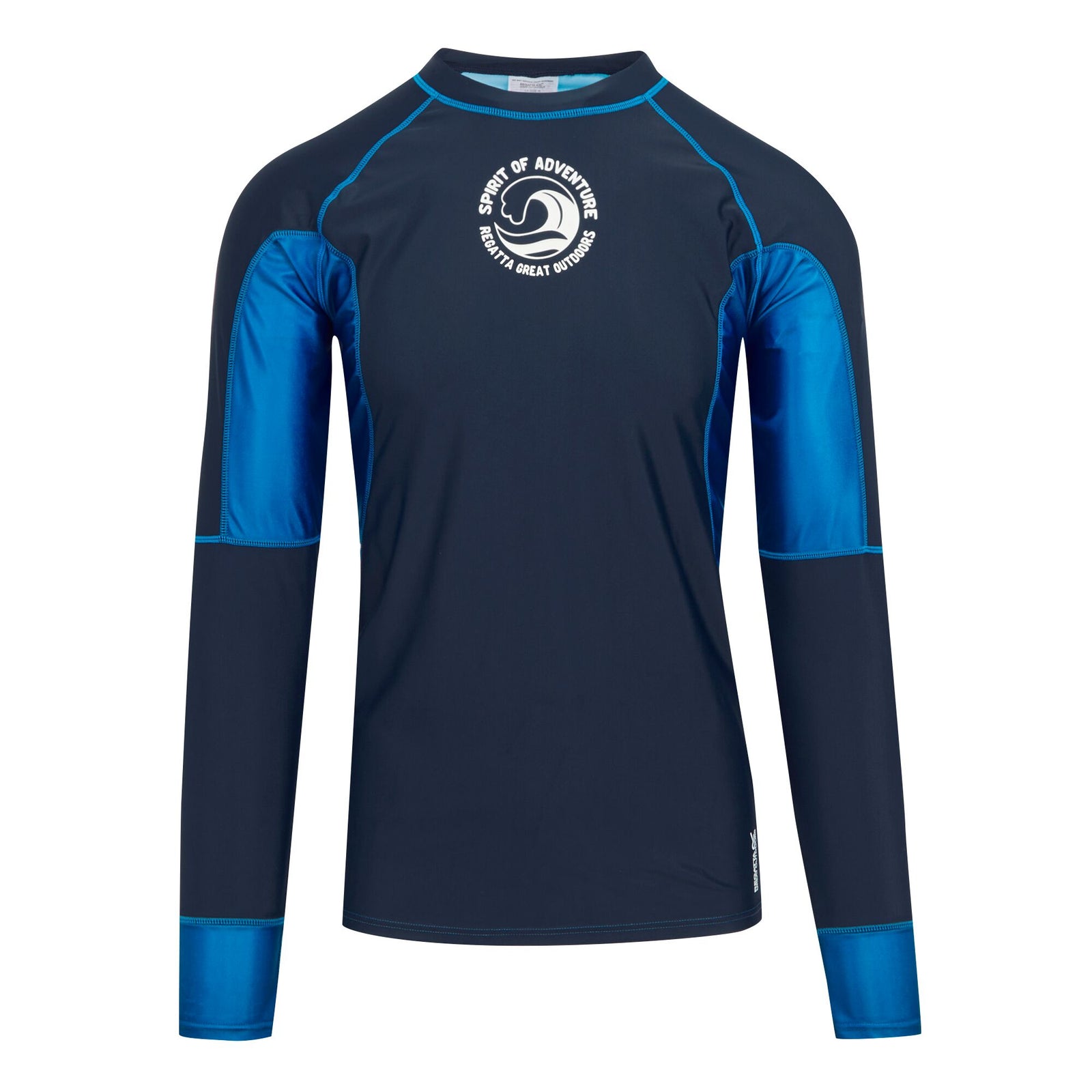 Mens Long-sleeved Rash Guard | Extra Large | Navy Blue