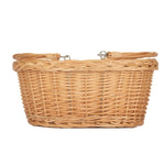 Wicker Shopping Basket With Swing Handle | Brown