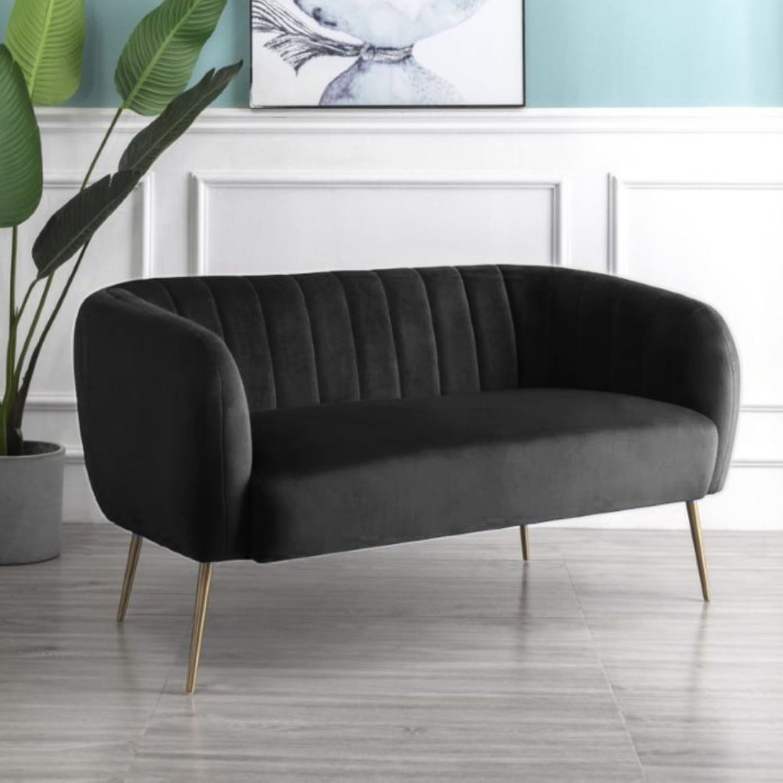 Matilda 2 Seat Sofa | 2 | Black