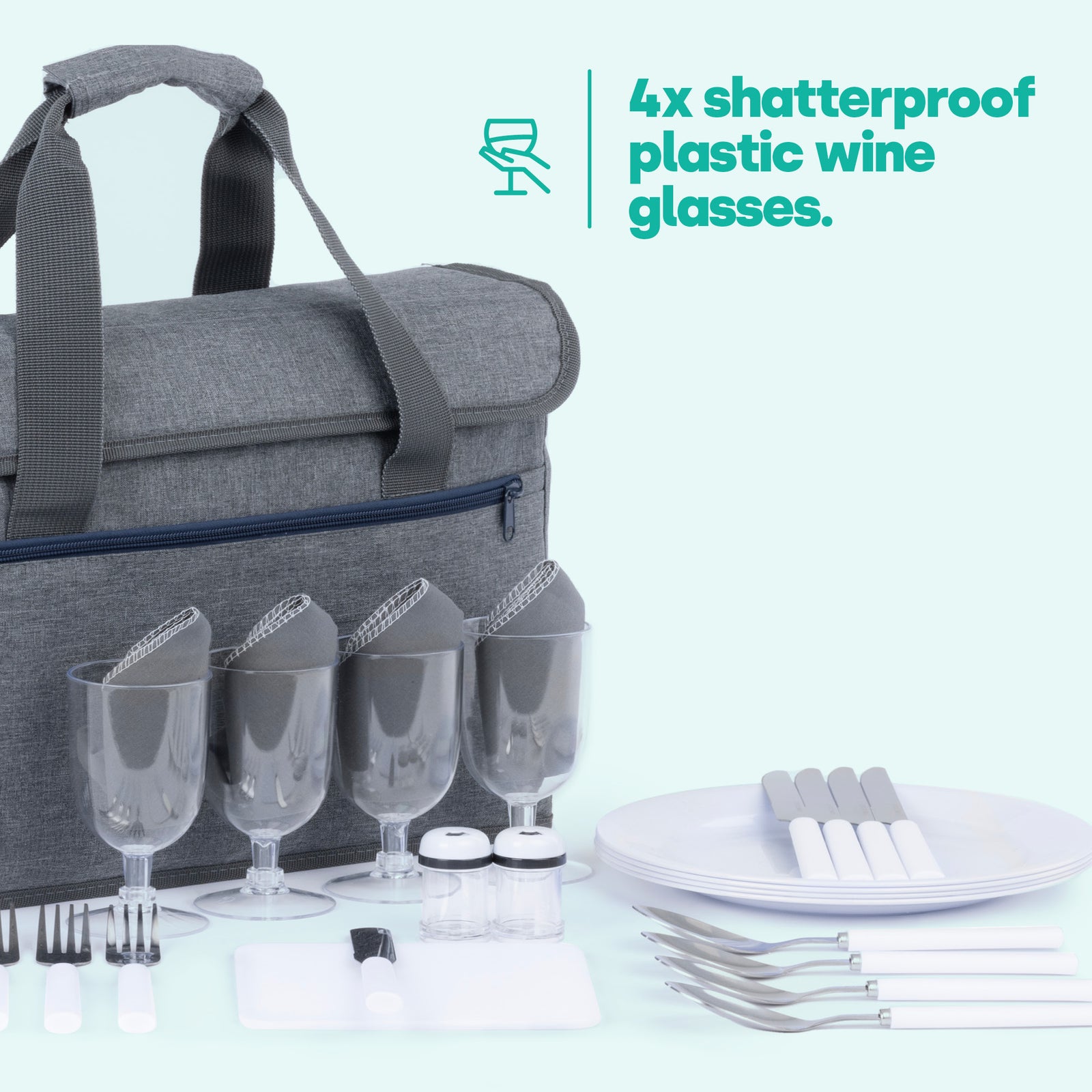 4-person Picnicware Set