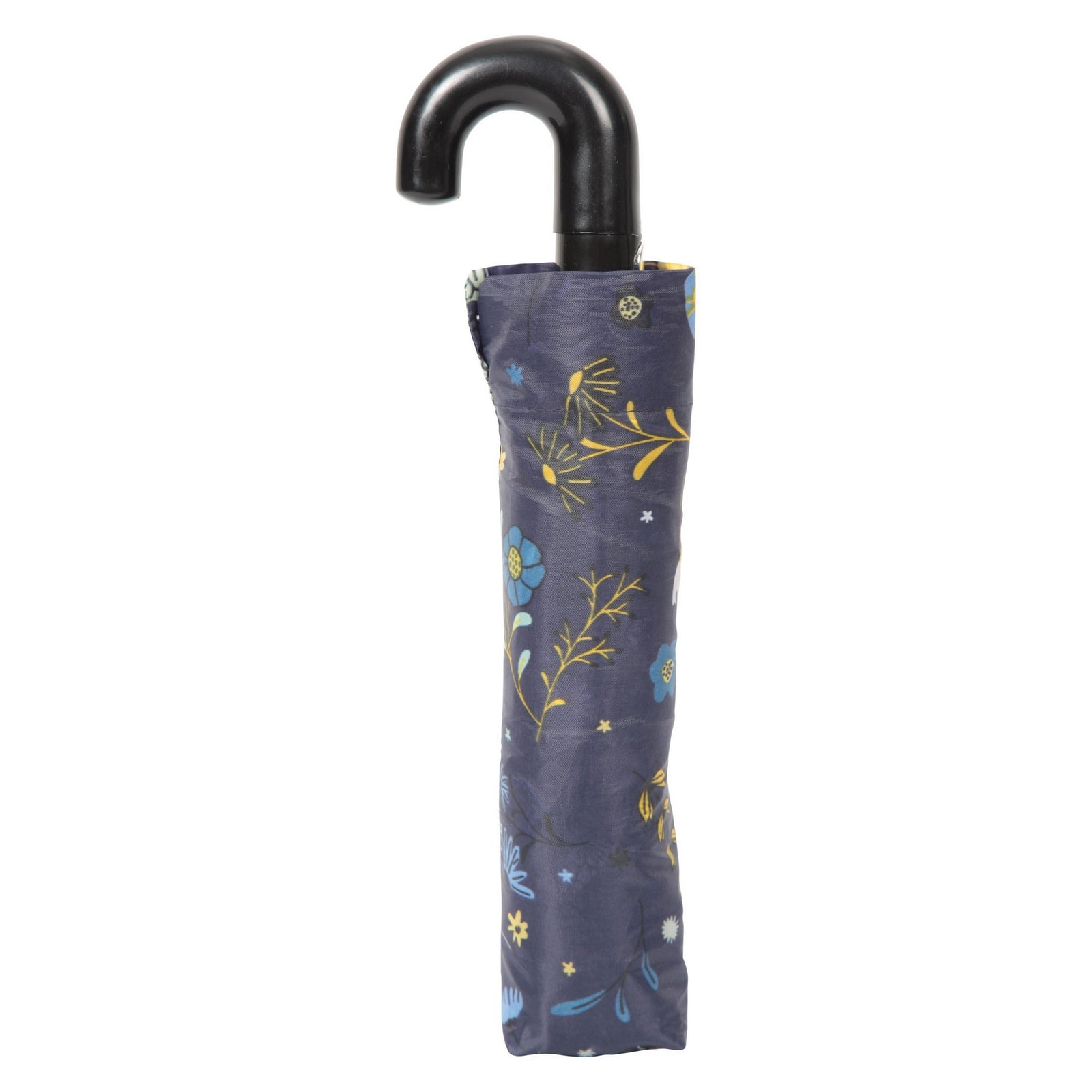 Floral Walking Folding Umbrella | One Size | Blue