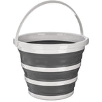 Collapsible Bucket With Handle | Gray