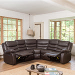 Brooklyn Reclining Corner Sofa | 5 | Brown