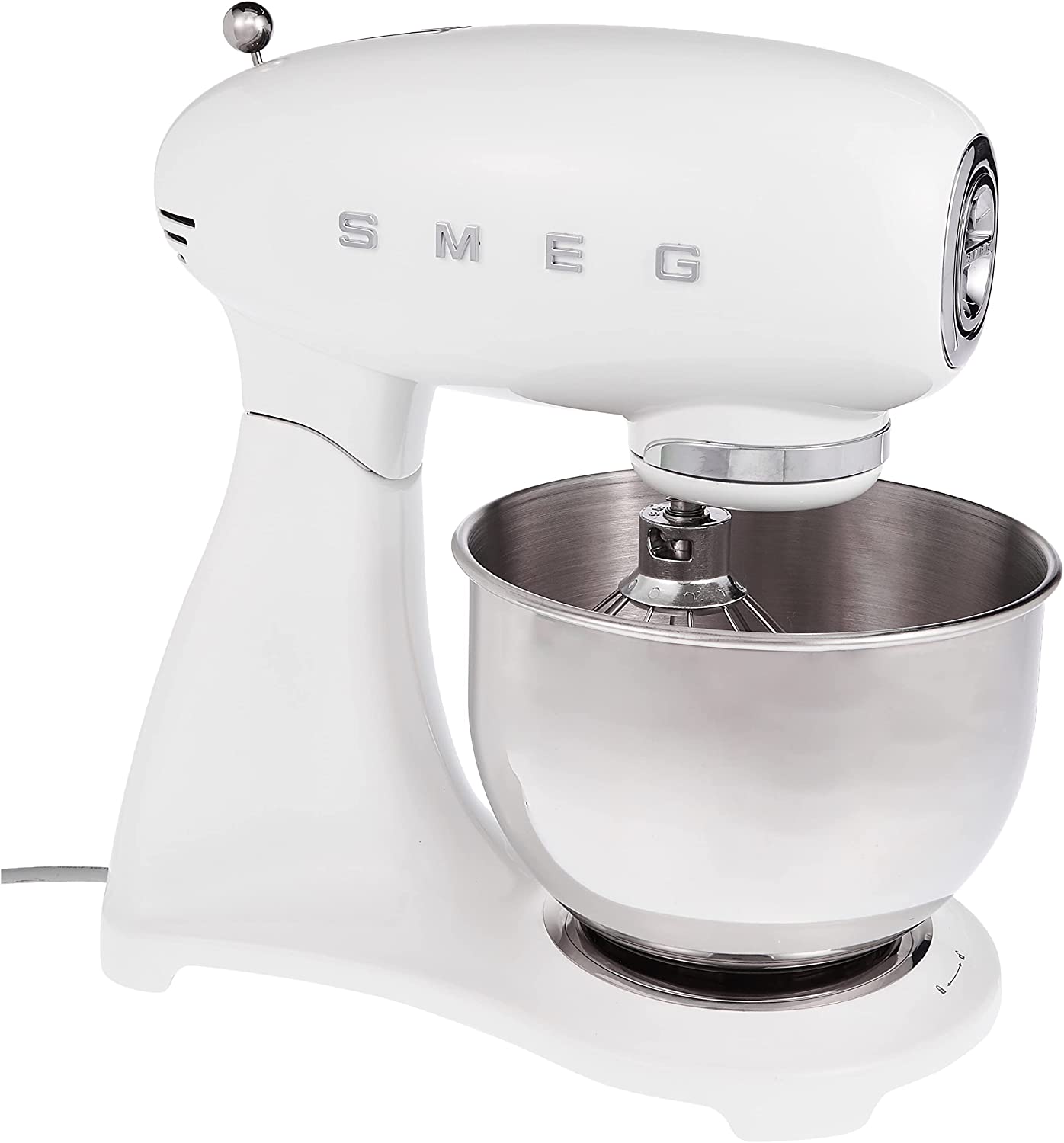 Smf03 50's Retro Style Stand Mixer | White