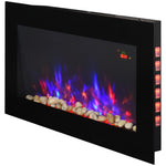 1000w/2000w Led Electric Fireplace Automatic Remote Timer