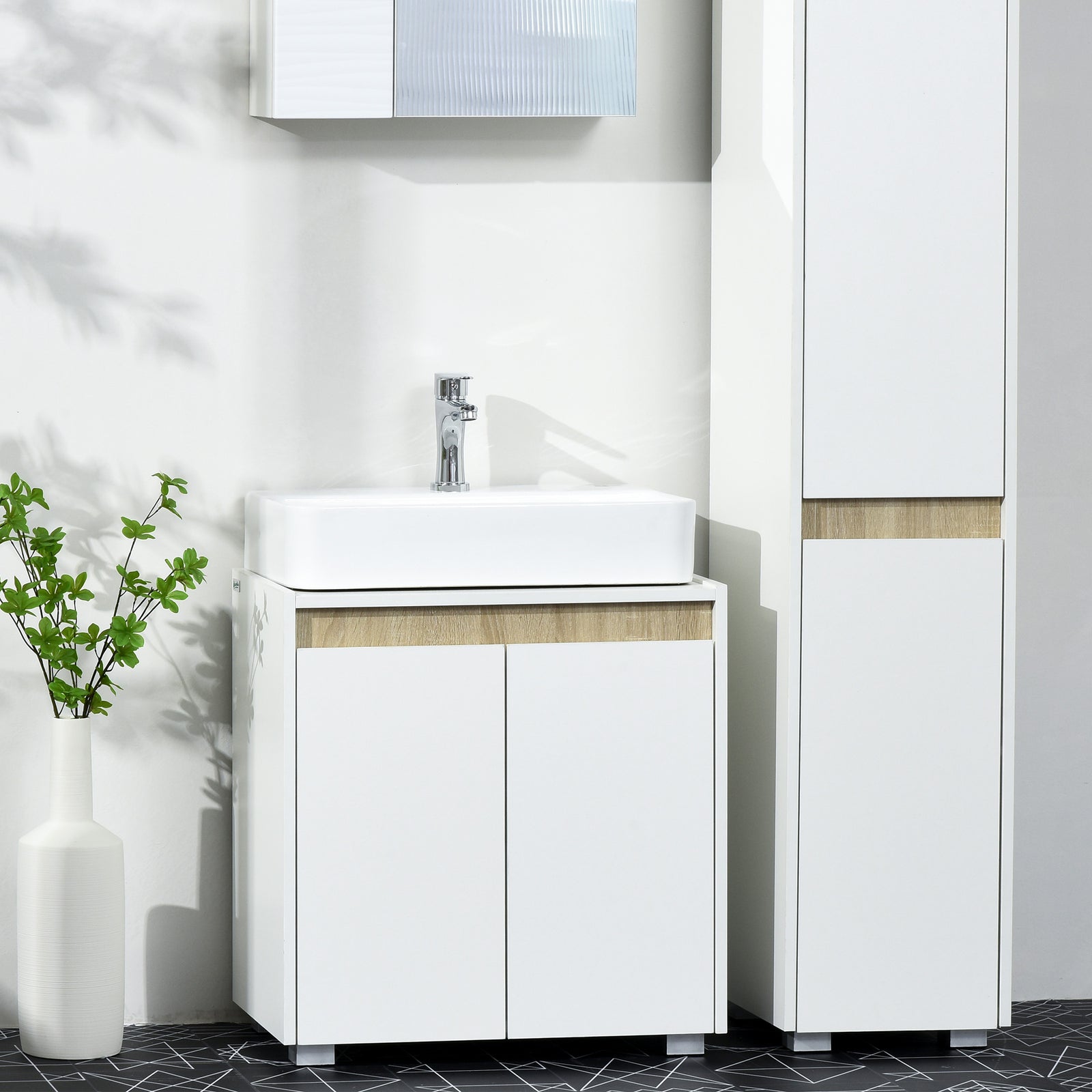 Modern Bathroom Sink Cabinet Floor Standing